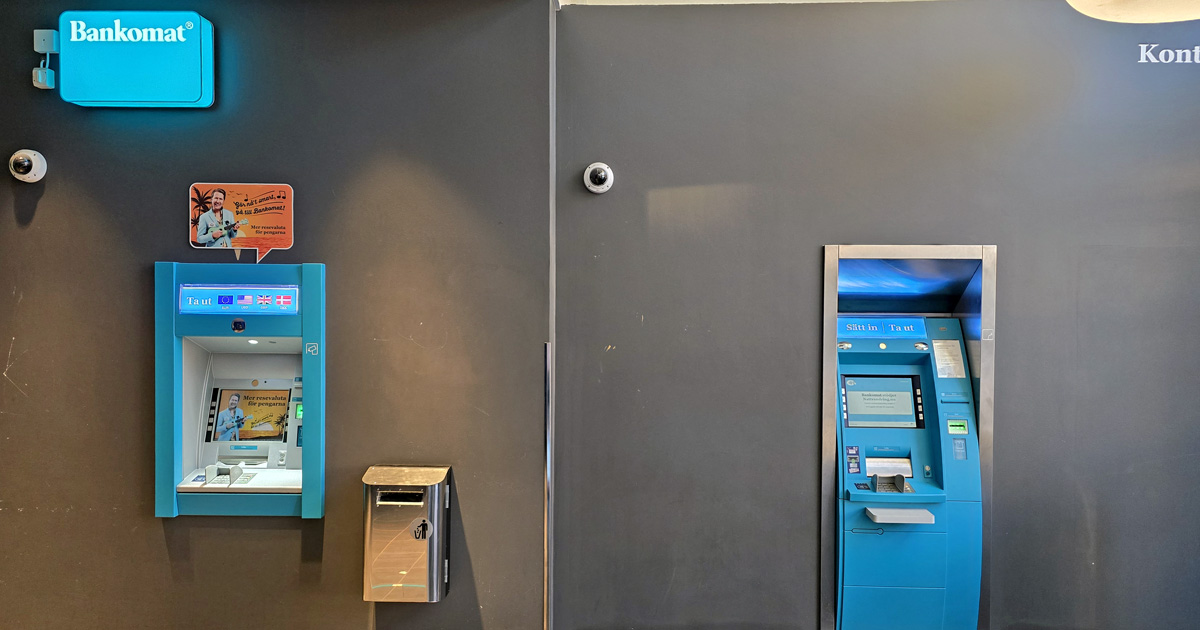 Cash dispensers (ATMs) in Lund