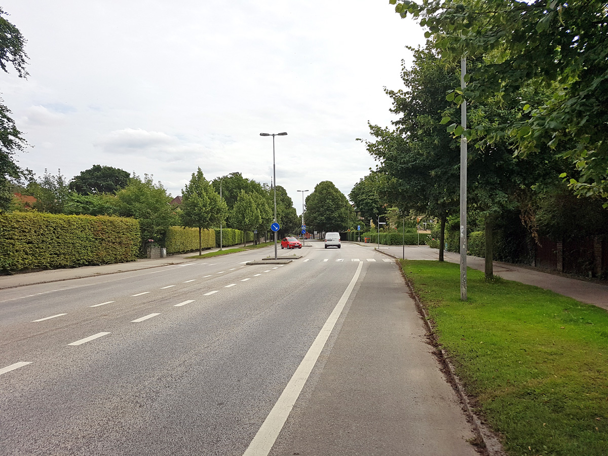 The place at the Kävlinge road in Lund where the Battle of Lund began