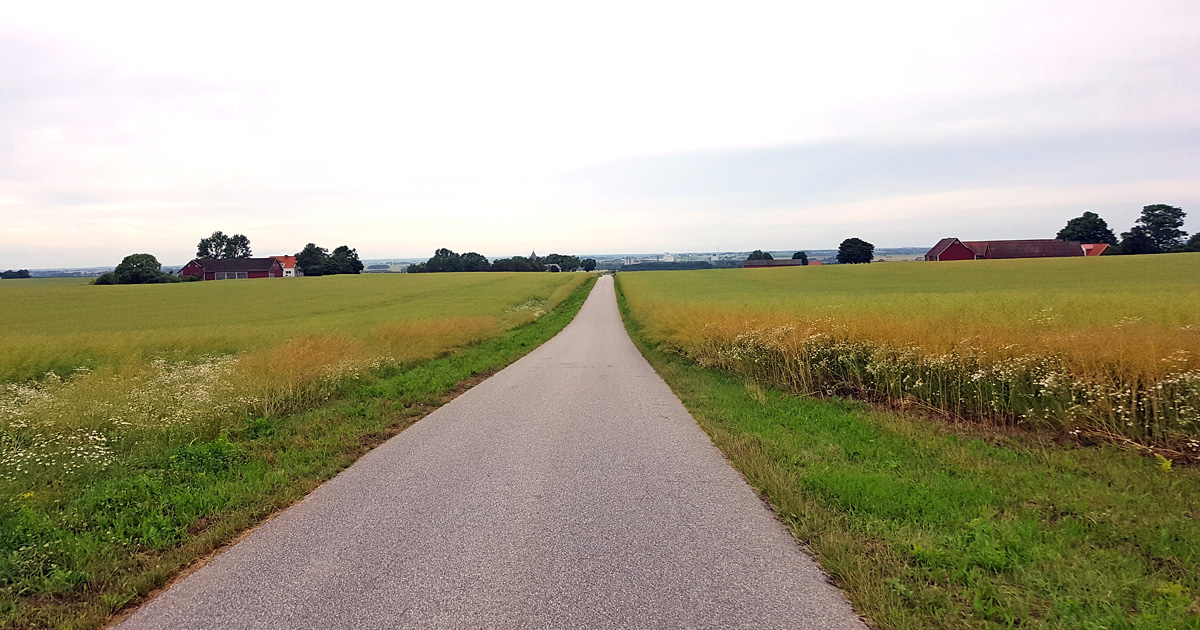 Skåne countryside at Odarslöv north of Lund