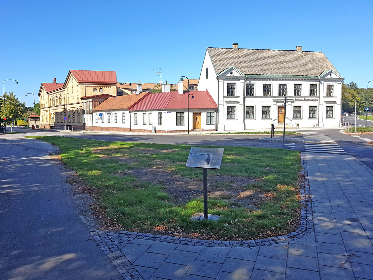 The place in Lund were the Mill Hight was in 1676