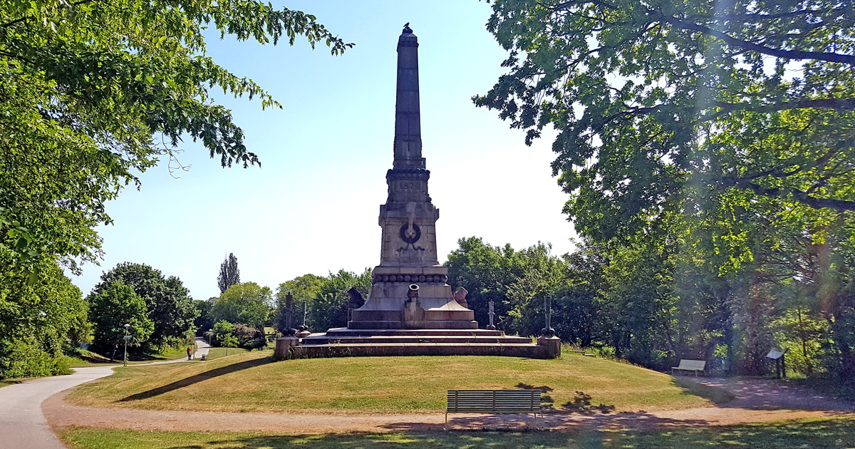 The Monument in memory of the Battle of Lund