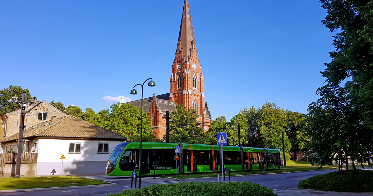 The All Saints' church in Lund