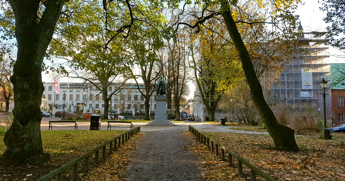 Tegnérplatsen in Lund