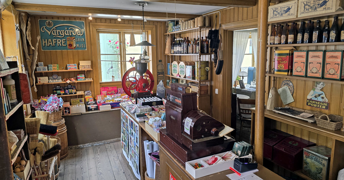 The shop premise in the Hökeriet store in Lund