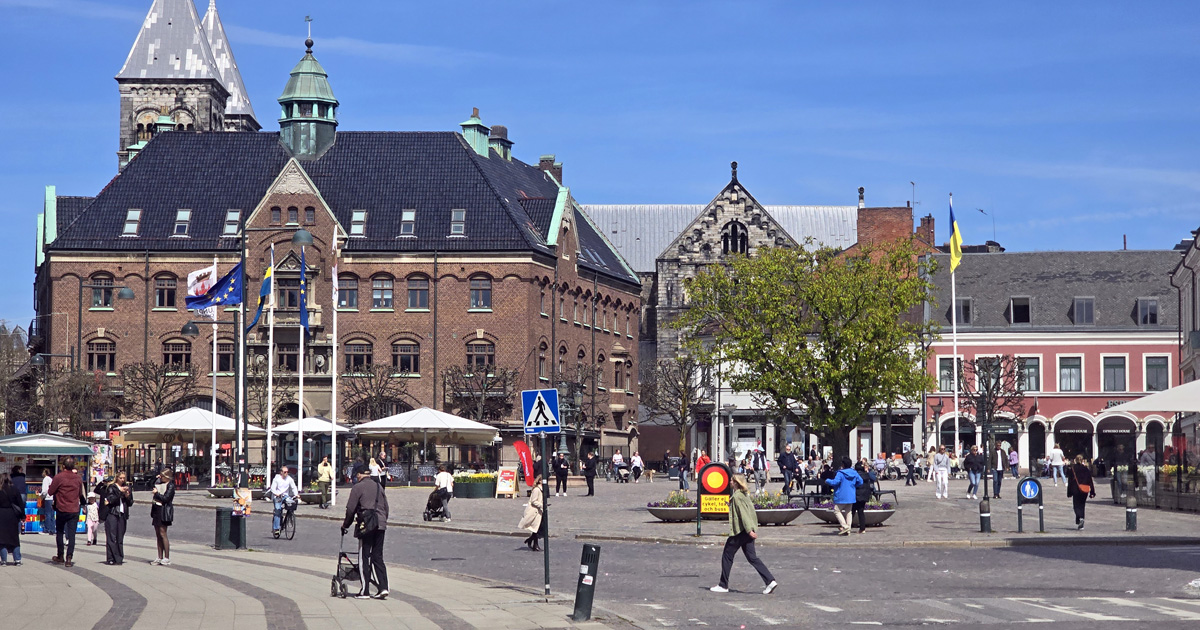 The Main Square (Stortorget) in Lund is the oldest square in Sweden.