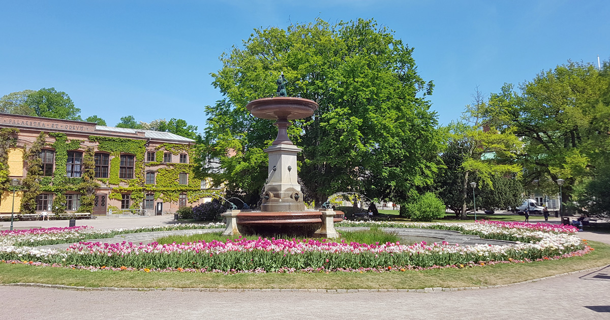 The University Plaza in Lund