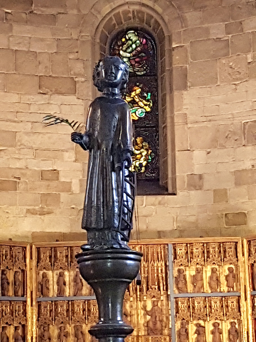 Saint Laurentius in Lund Cathedral at August 10