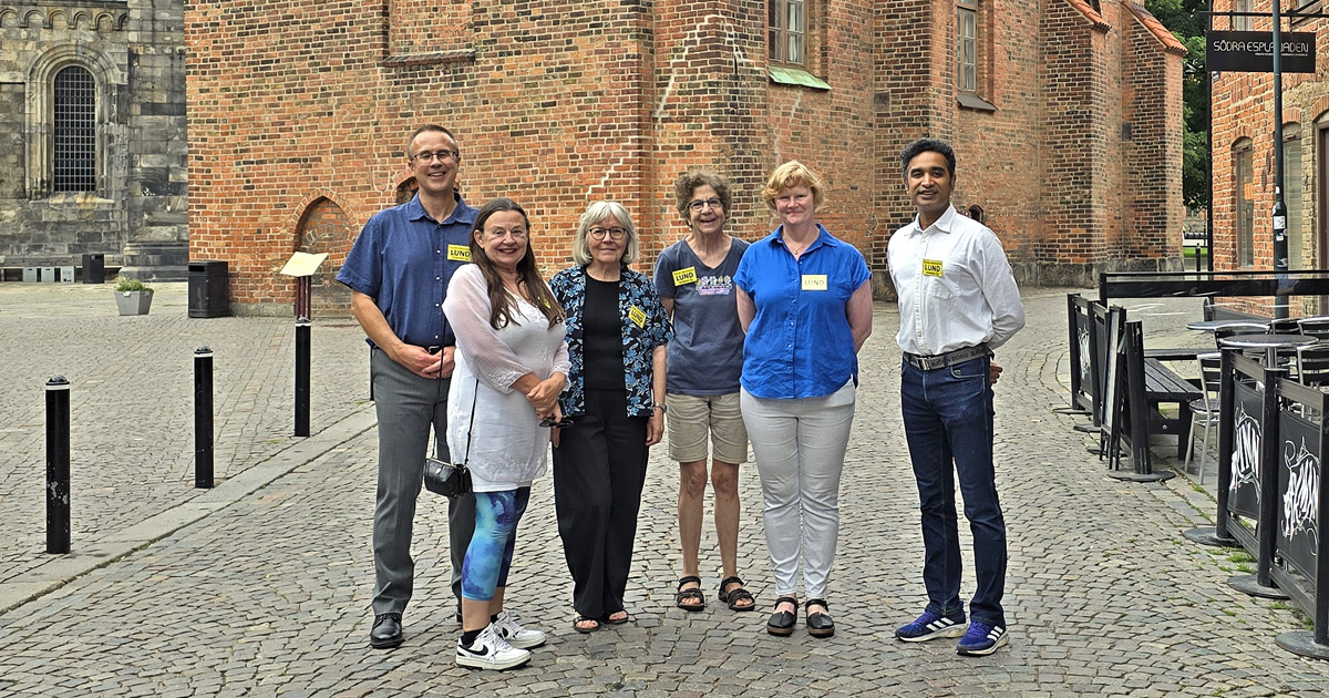 Lund Greeters at the King's Street in Lund 2024